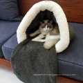 Animal de compagnie en gros laine de coton doux chien de compagnie caverne sacs chat animal de compagnie